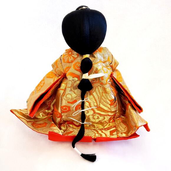 Japanese Vintage Hina Doll - Traditional Kimono - Picture 3 of 8